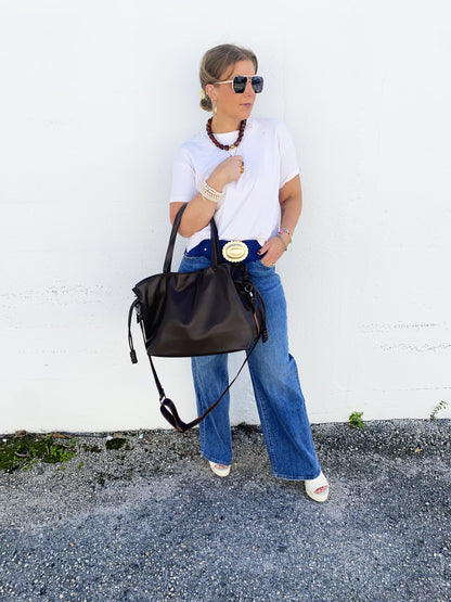 Reese Tote Chocolate