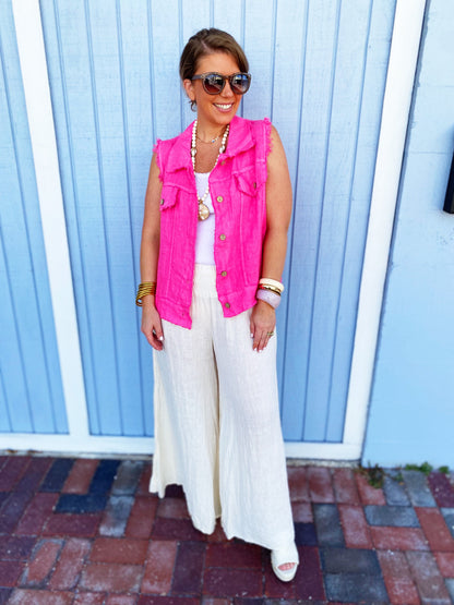 Karina Vest * Multiple Colors *FINAL SALE