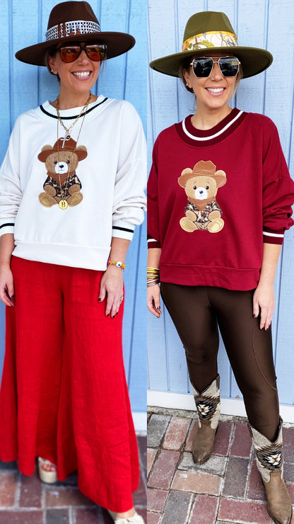 Teddy Sweatshirt( 2 colors )