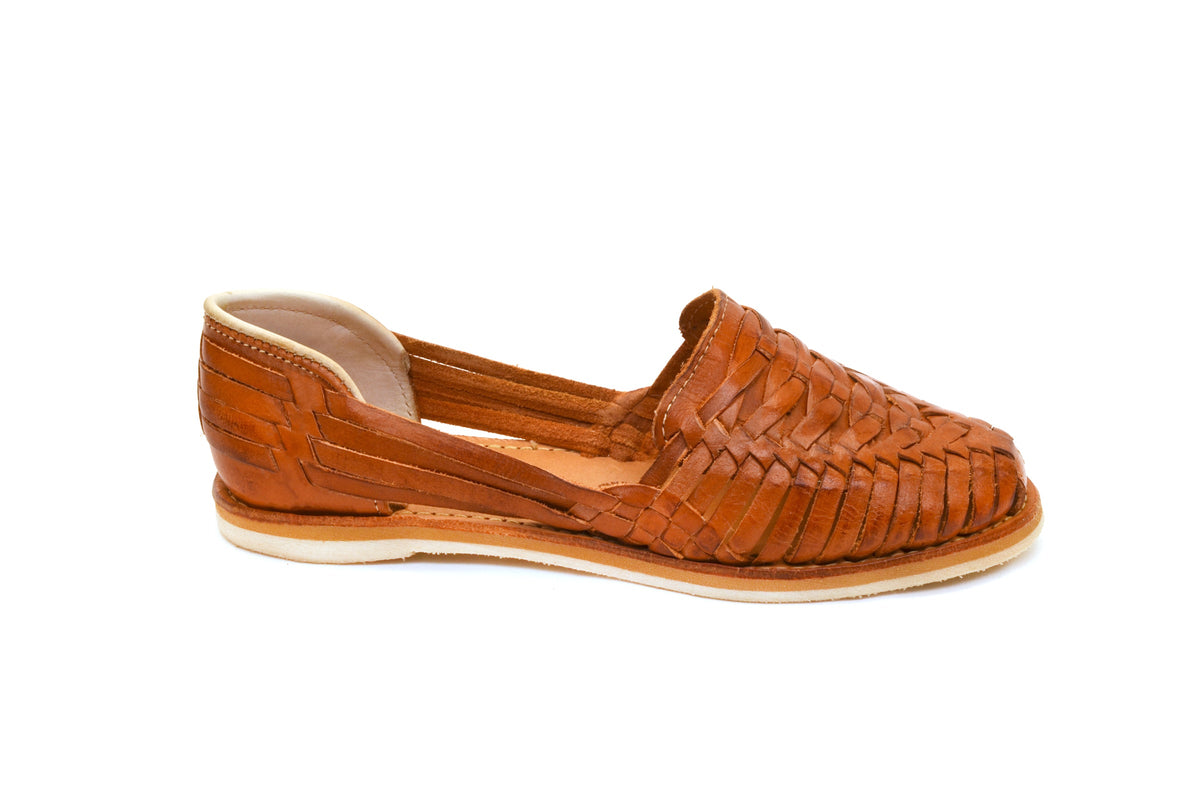 Cross Woven Huarache Walnut