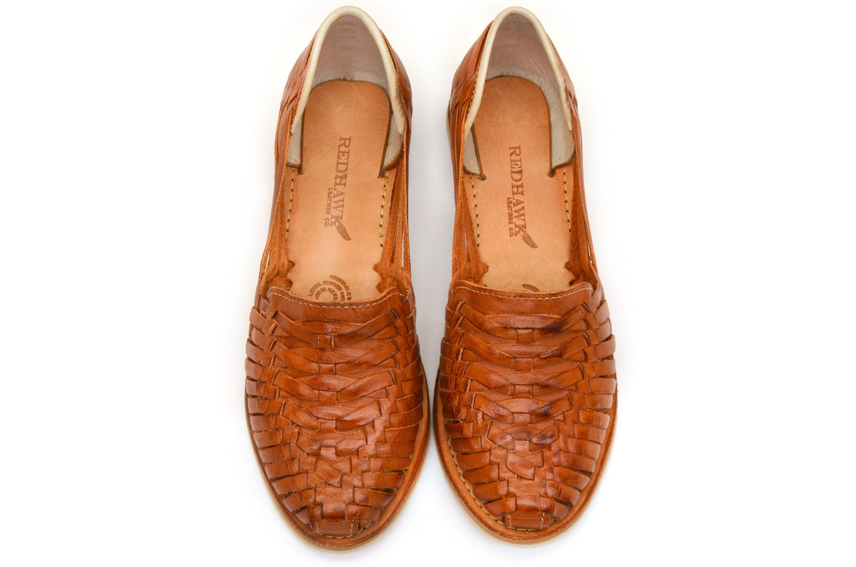 Cross Woven Huarache Walnut