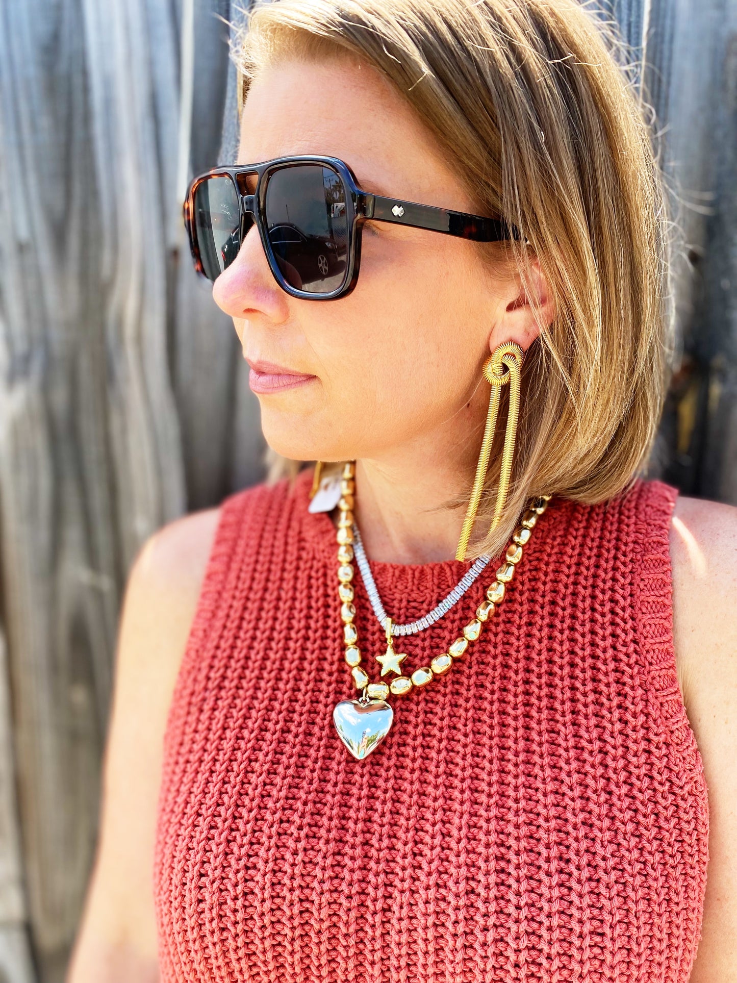 Jesica Heart Necklace