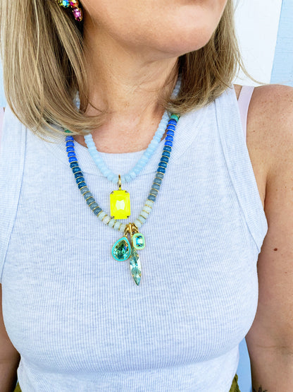 Candace Necklace With 3 Charms