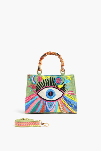 Mini Groovy Evil Eye Handbag