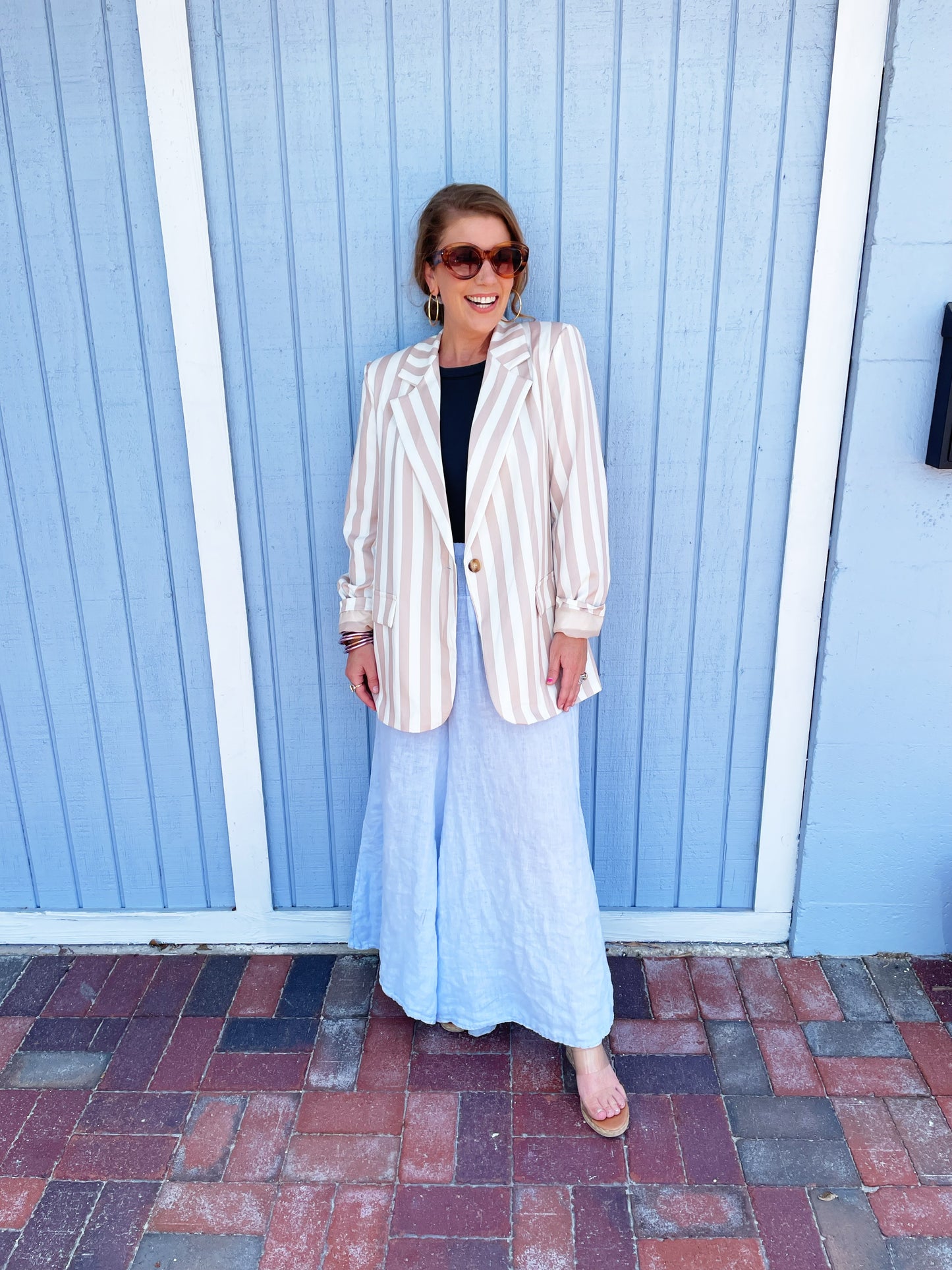 Lombardi Stripe Blazer