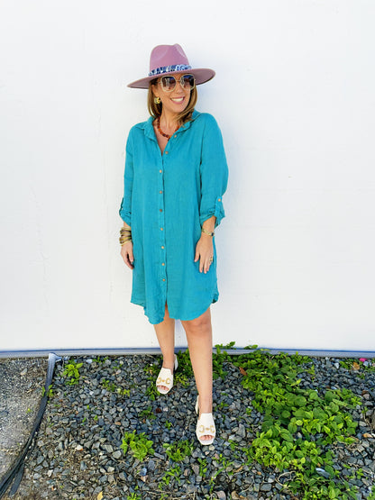 Rylee Dress Teal