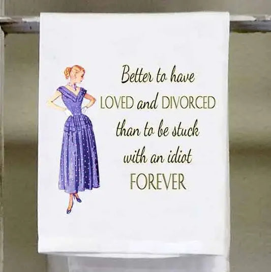 Tea Towel - Divorce