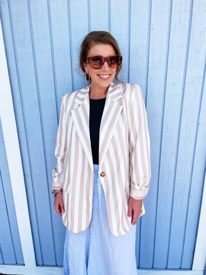 Lombardi Stripe Blazer