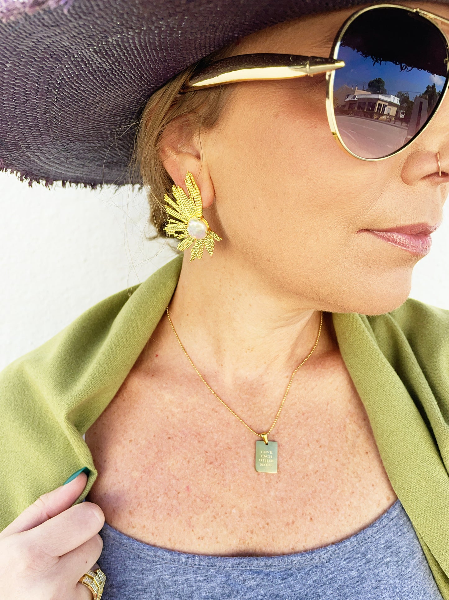 Felicia Earring (multiple stones)