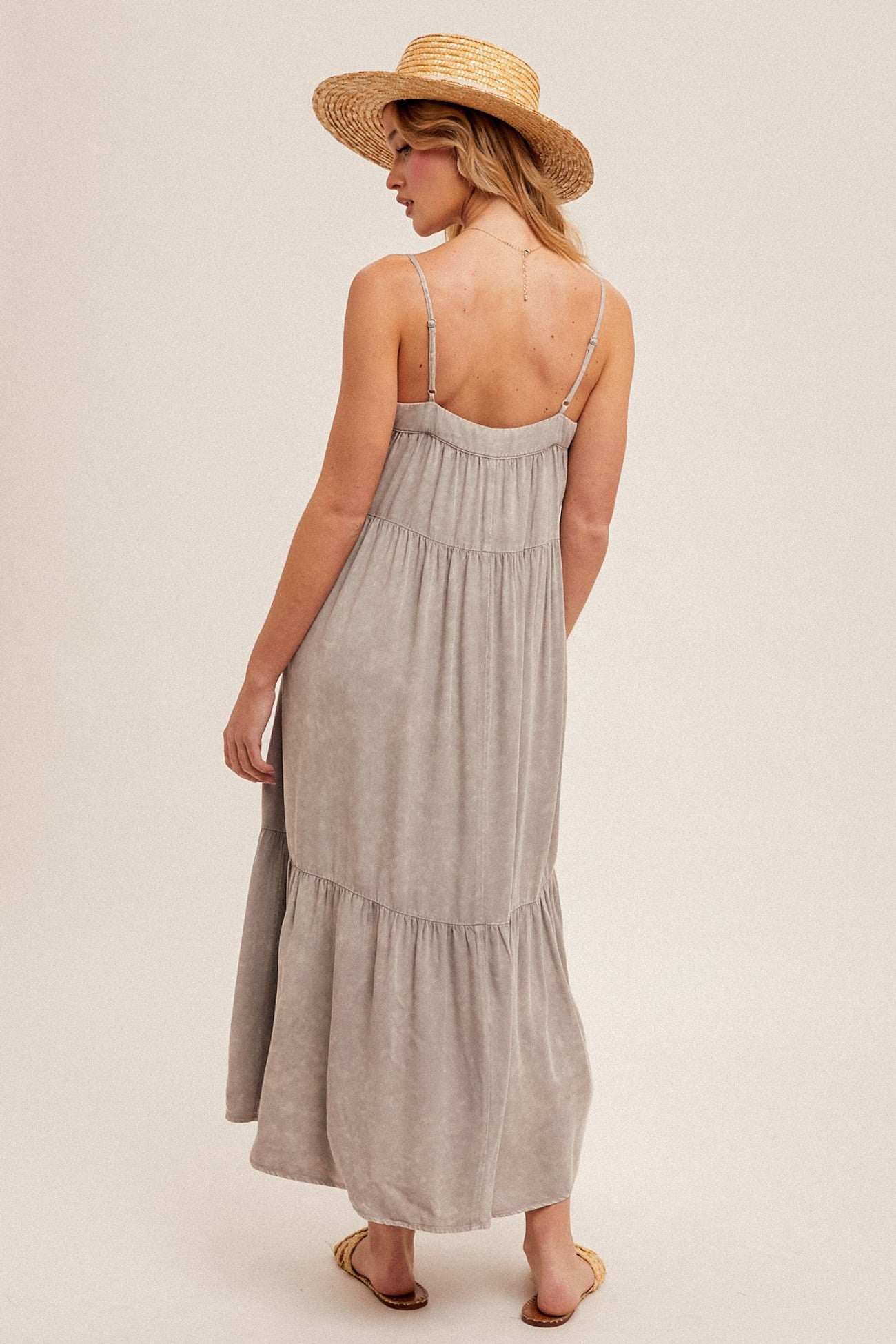 Tiered Midi Comfort Dress *FINAL SALE