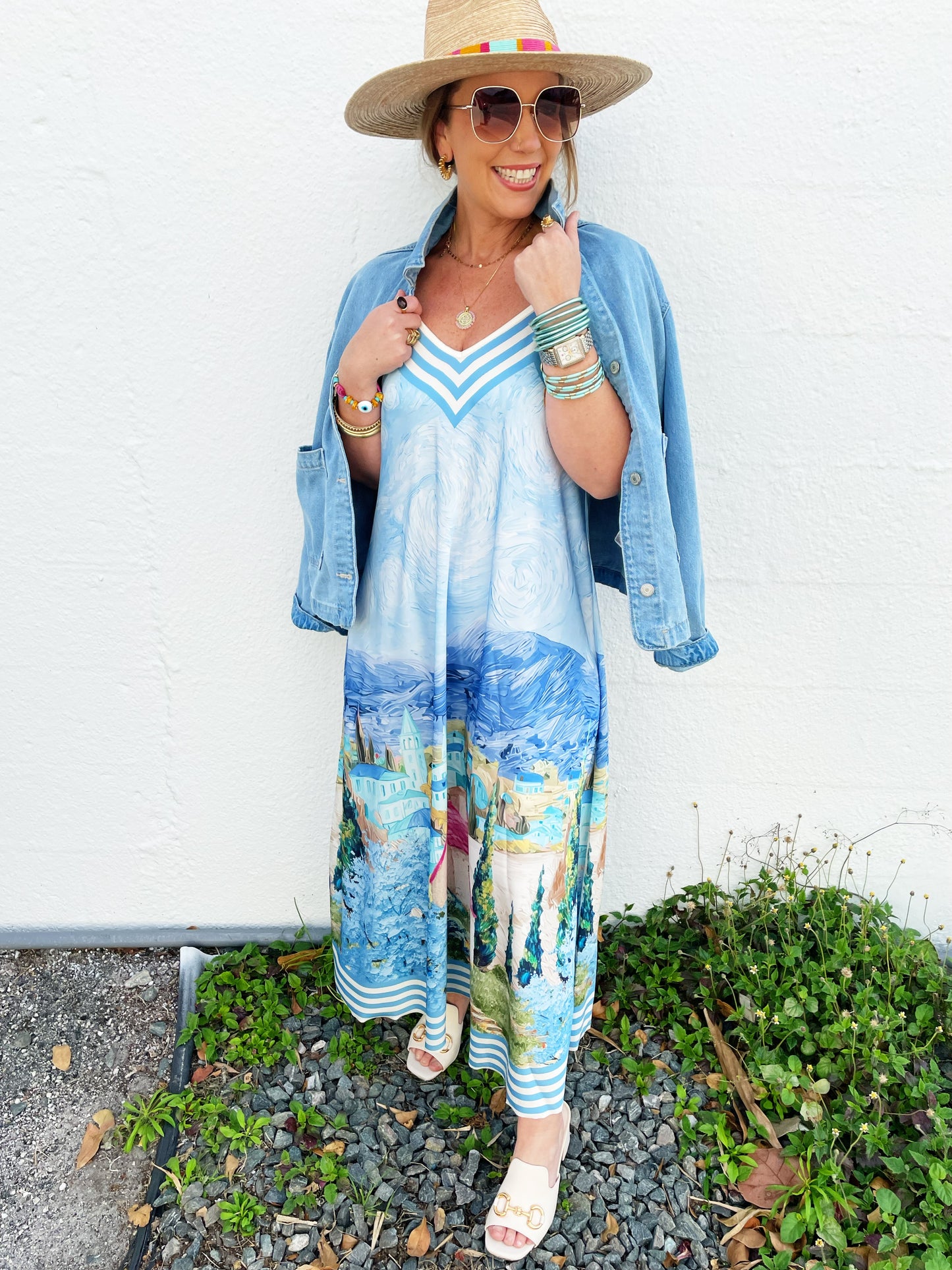 Michelle Dress in Blue