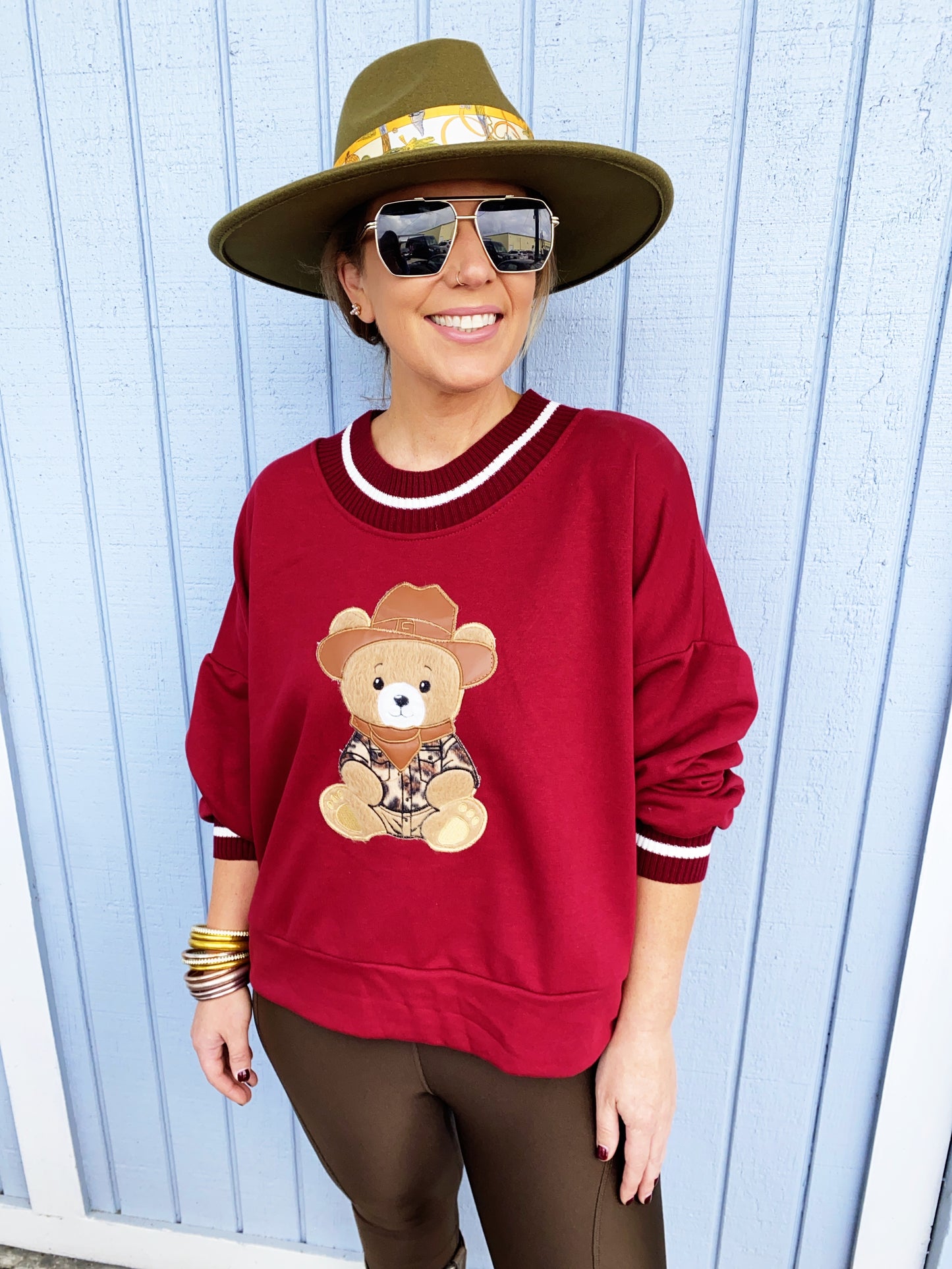 Teddy Sweatshirt( 2 colors )