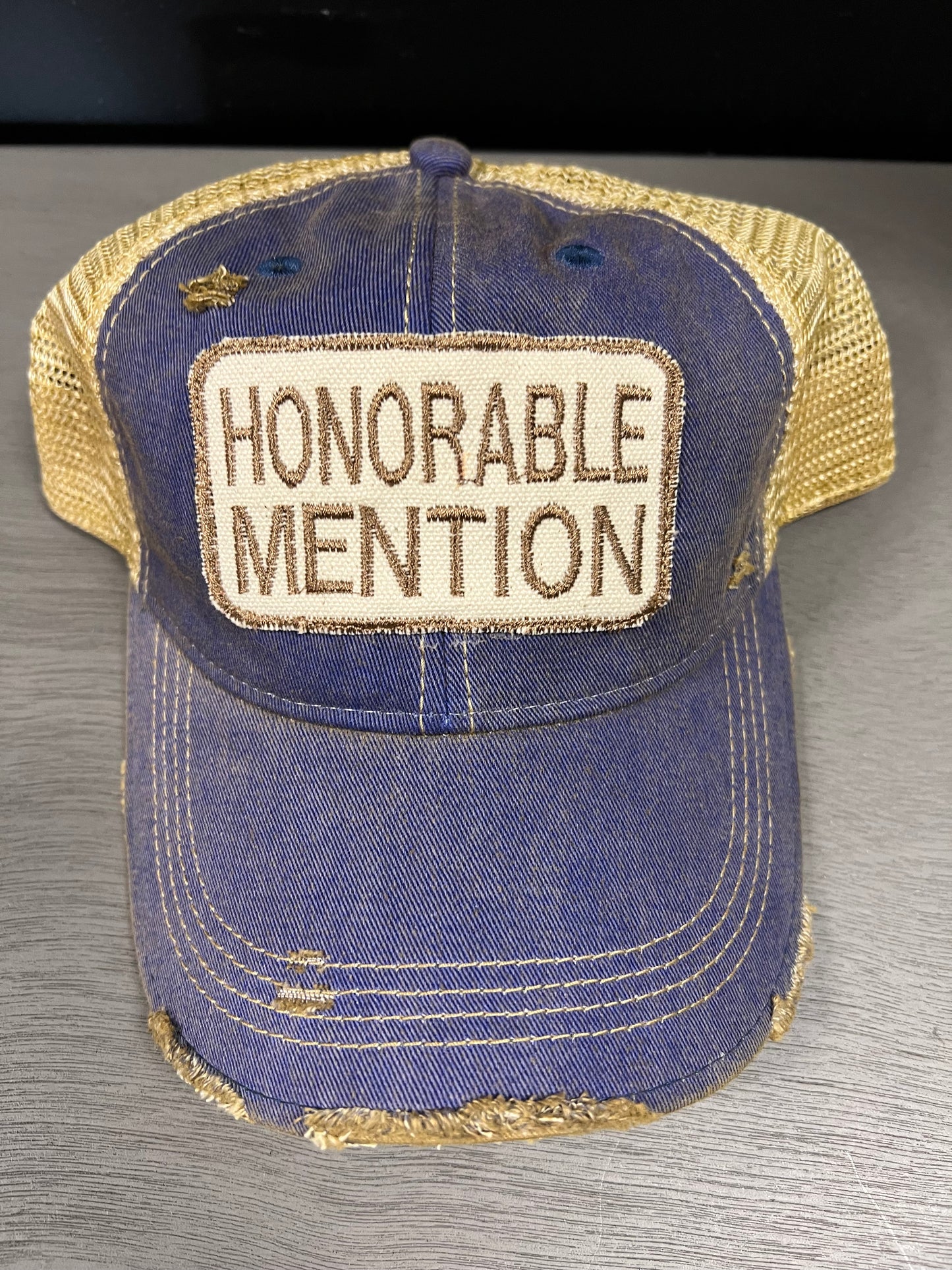 Distressed Baseball Hats