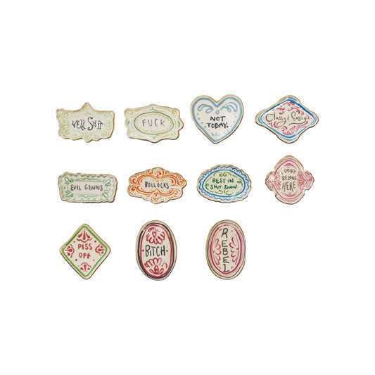 Stoneware Magnets