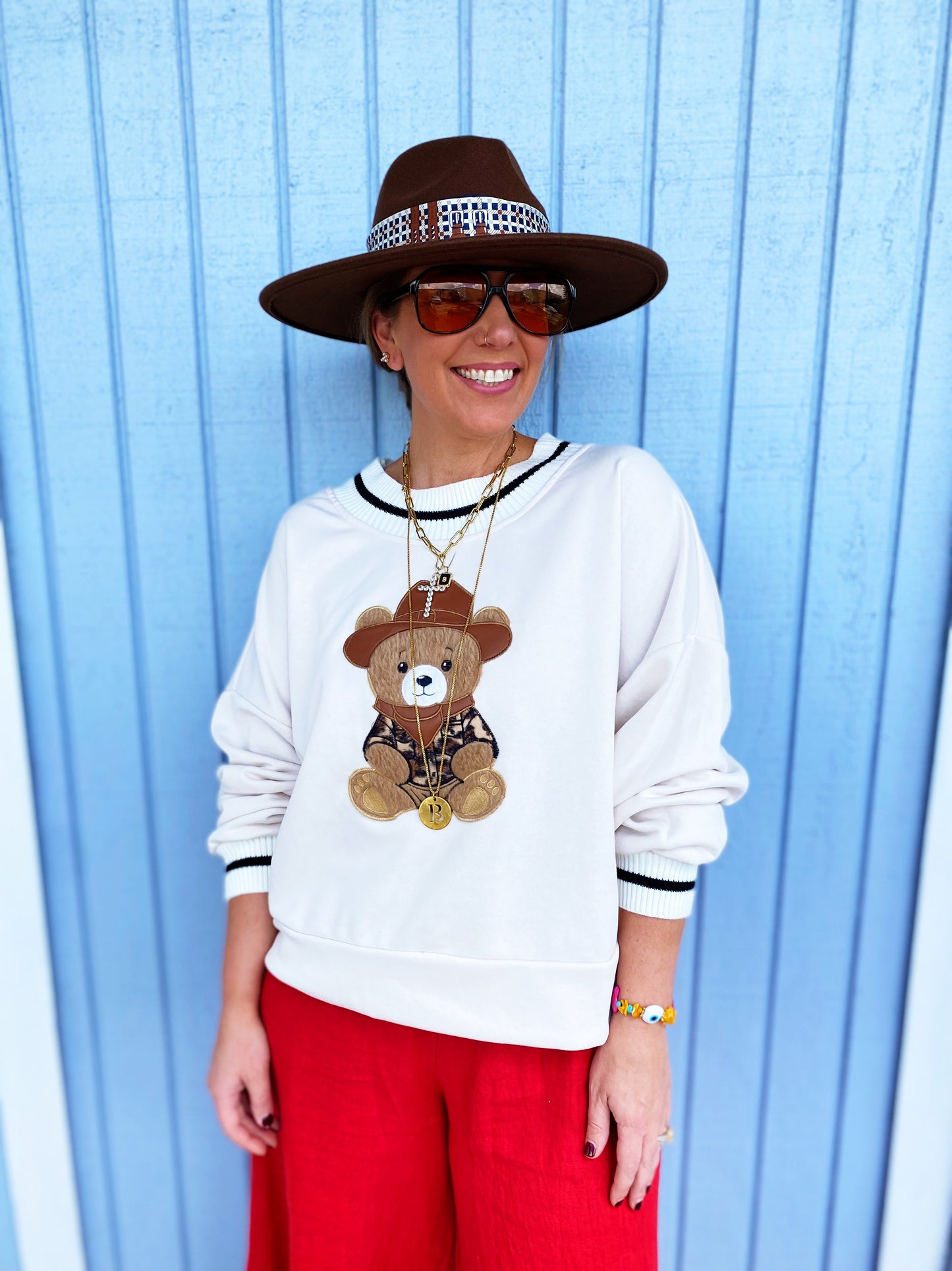 Teddy Sweatshirt( 2 colors )