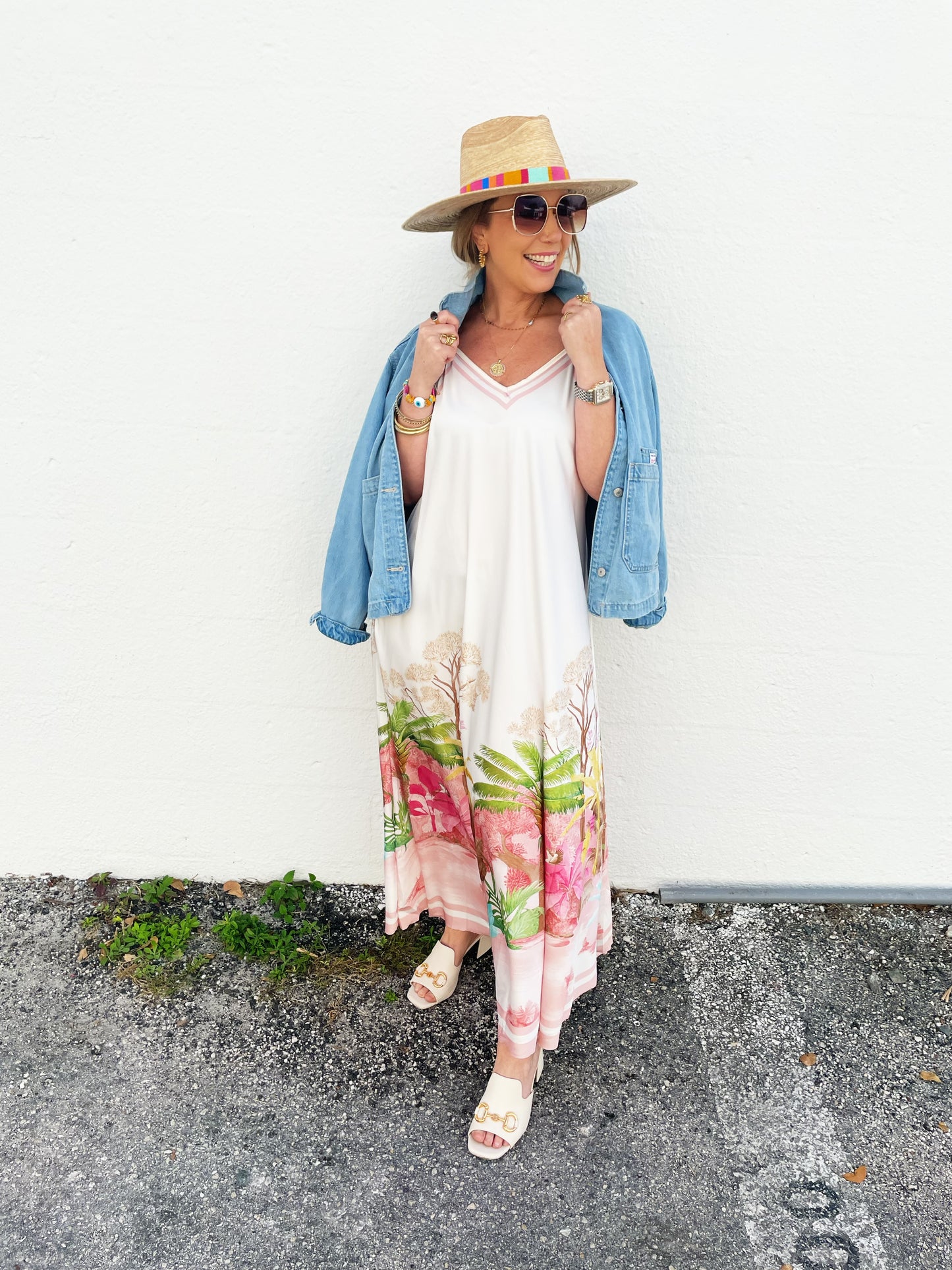 Meg Dress in Pink