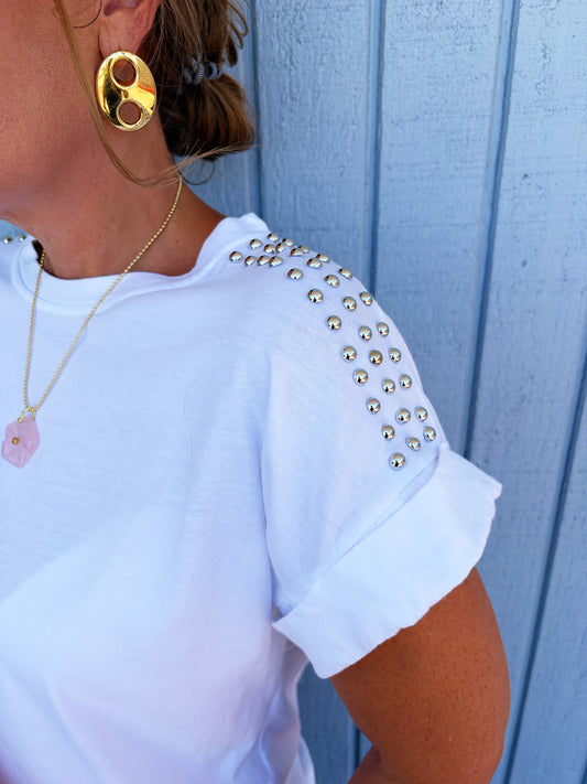 Alice Tee with Studs