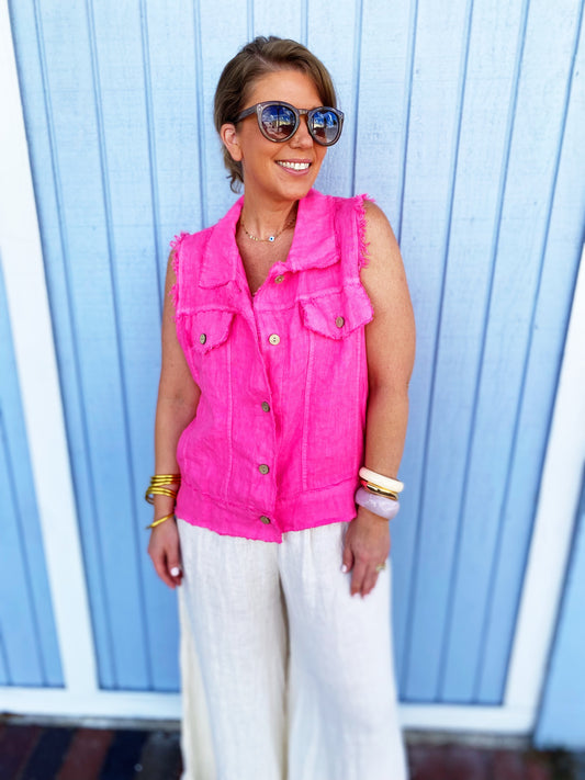 Karina Vest * Multiple Colors *FINAL SALE