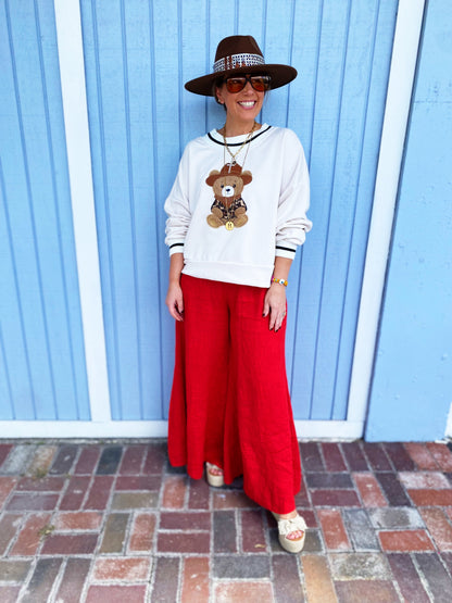 Teddy Sweatshirt( 2 colors )