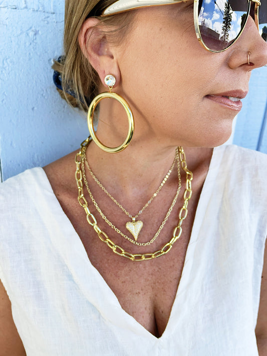 Lane 3 Strand Necklace