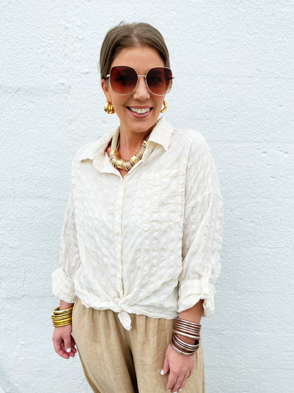 Rebecca Check Top ( 4 colors) *FINAL SALE