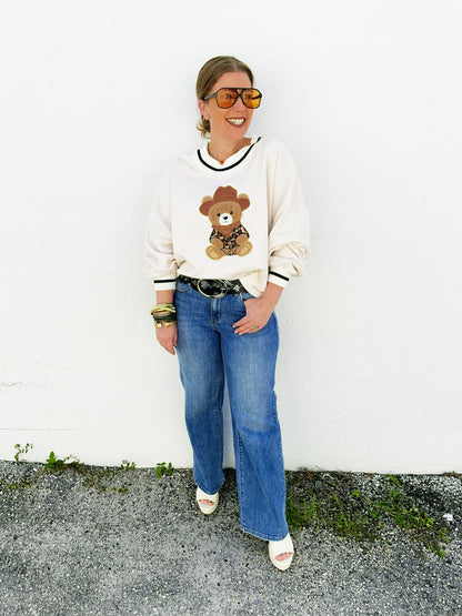 Teddy Sweatshirt( 2 colors )