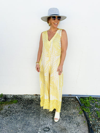 Jessie Jumpsuit in Yellow