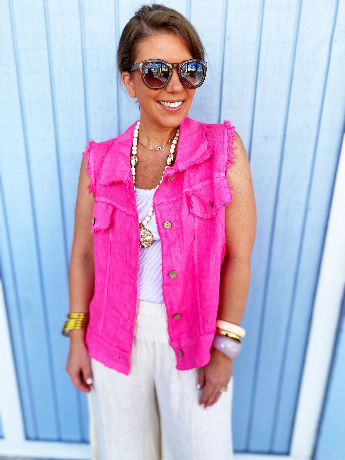 Karina Vest * Multiple Colors *FINAL SALE