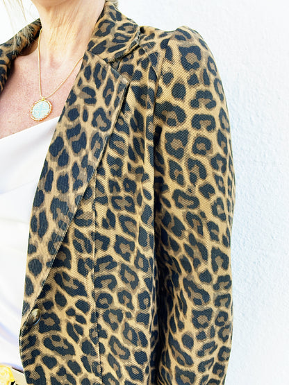Leopard Long Jacket