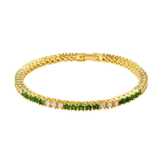 Josephine Emerald Tennis Bracelet