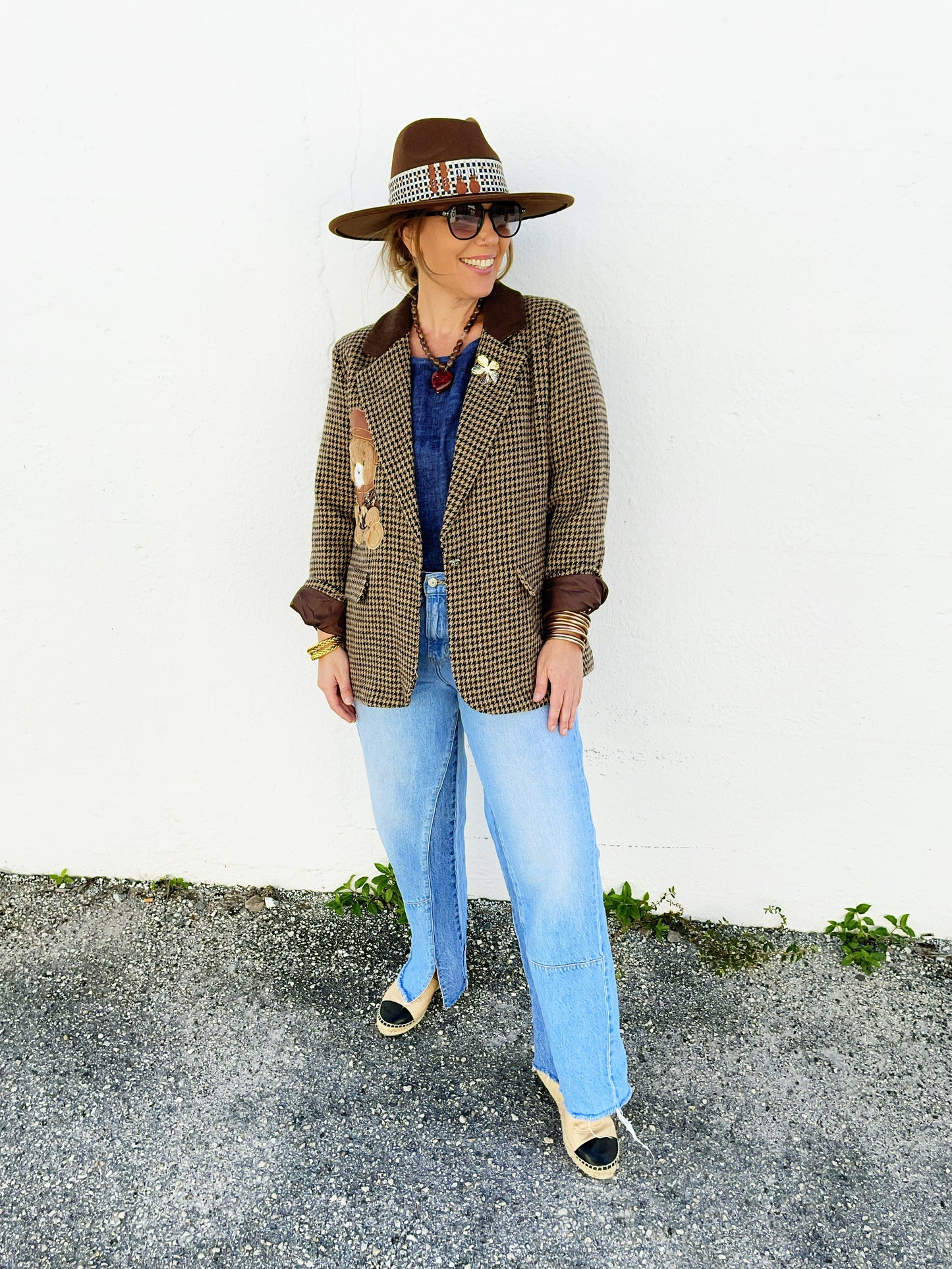 Amber Blazer in Chocolate