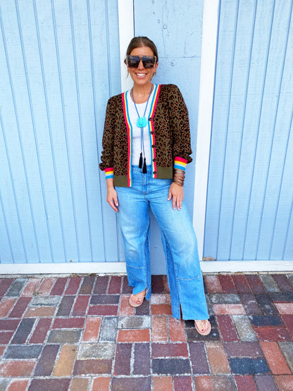 Jesica Cardigan in OLIVE