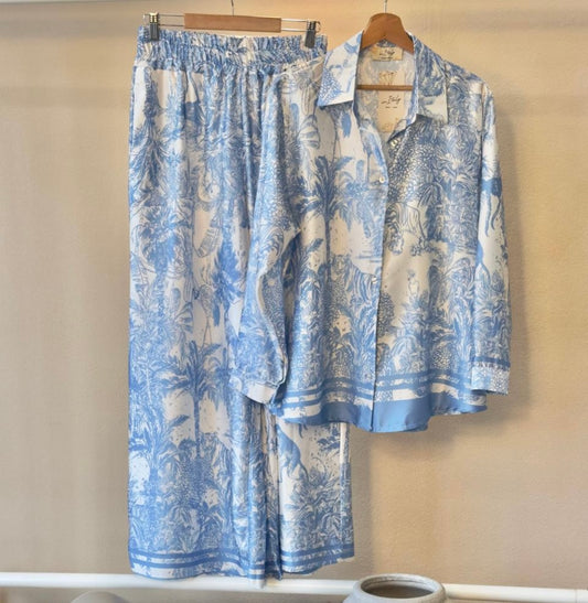 Olivia Set in Baby Blue -PREORDER