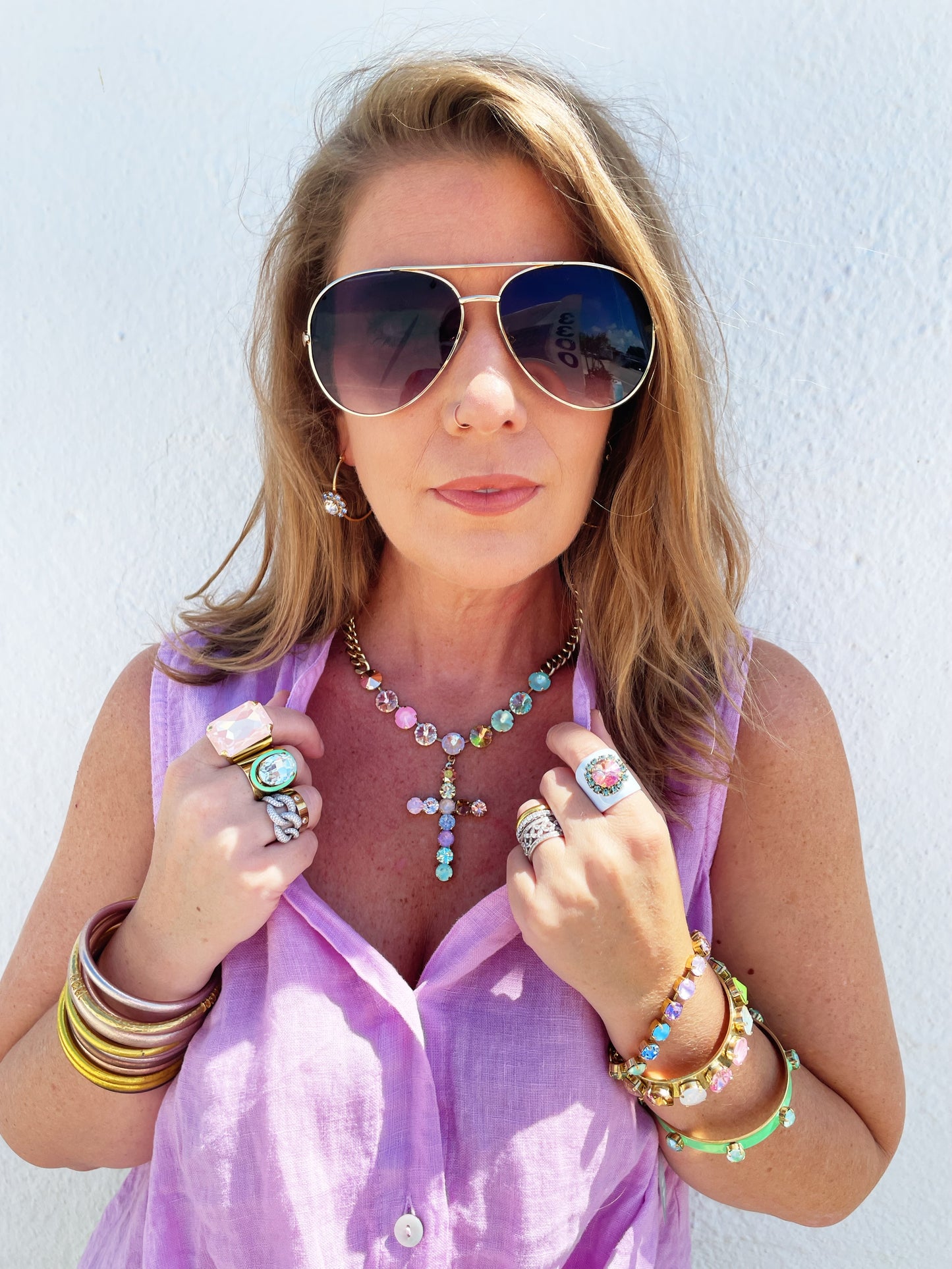 TOVA Sofitella Necklace in Fairy Dust