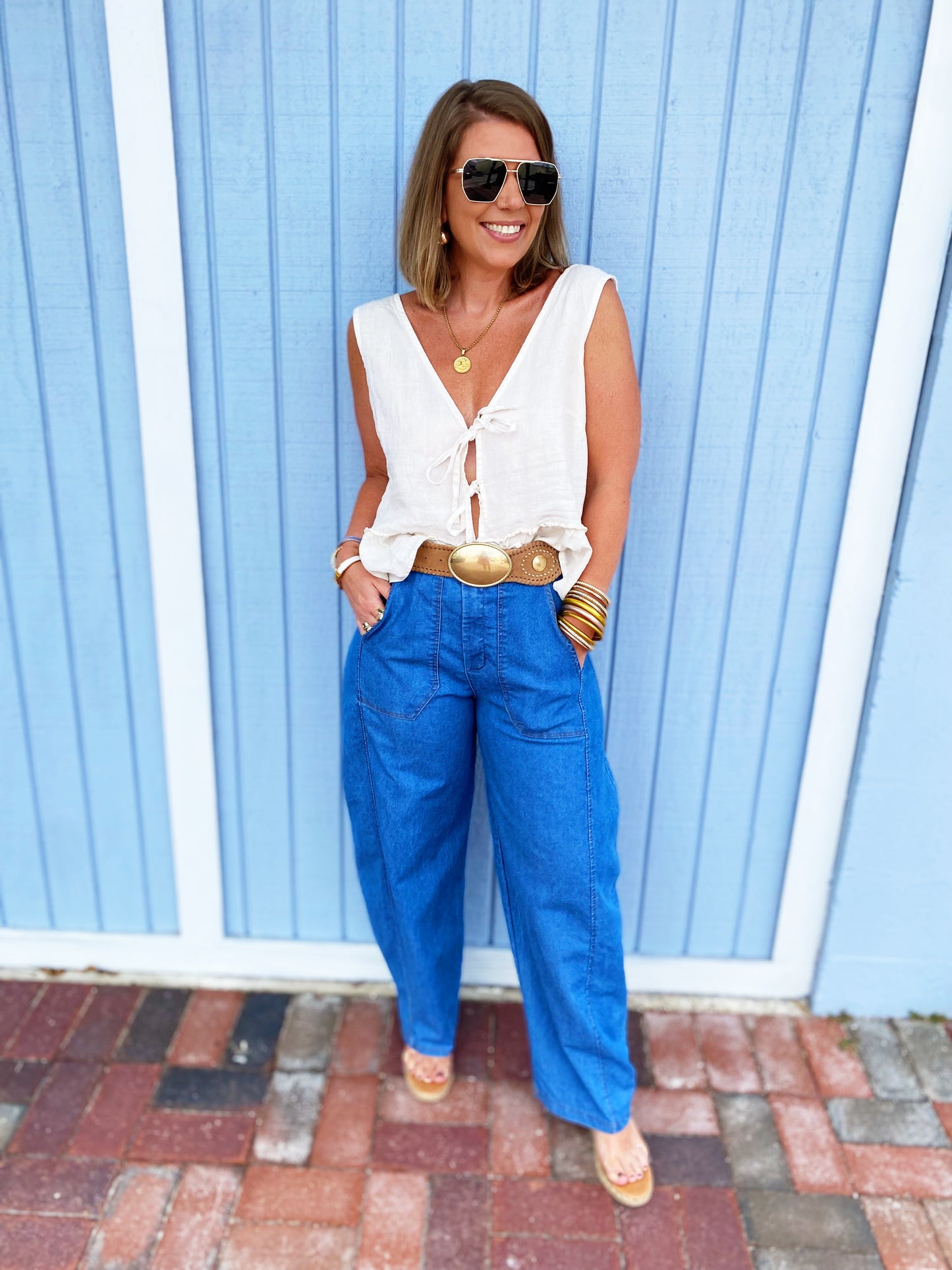 Jessie Jeans with Belt FINAL SALE