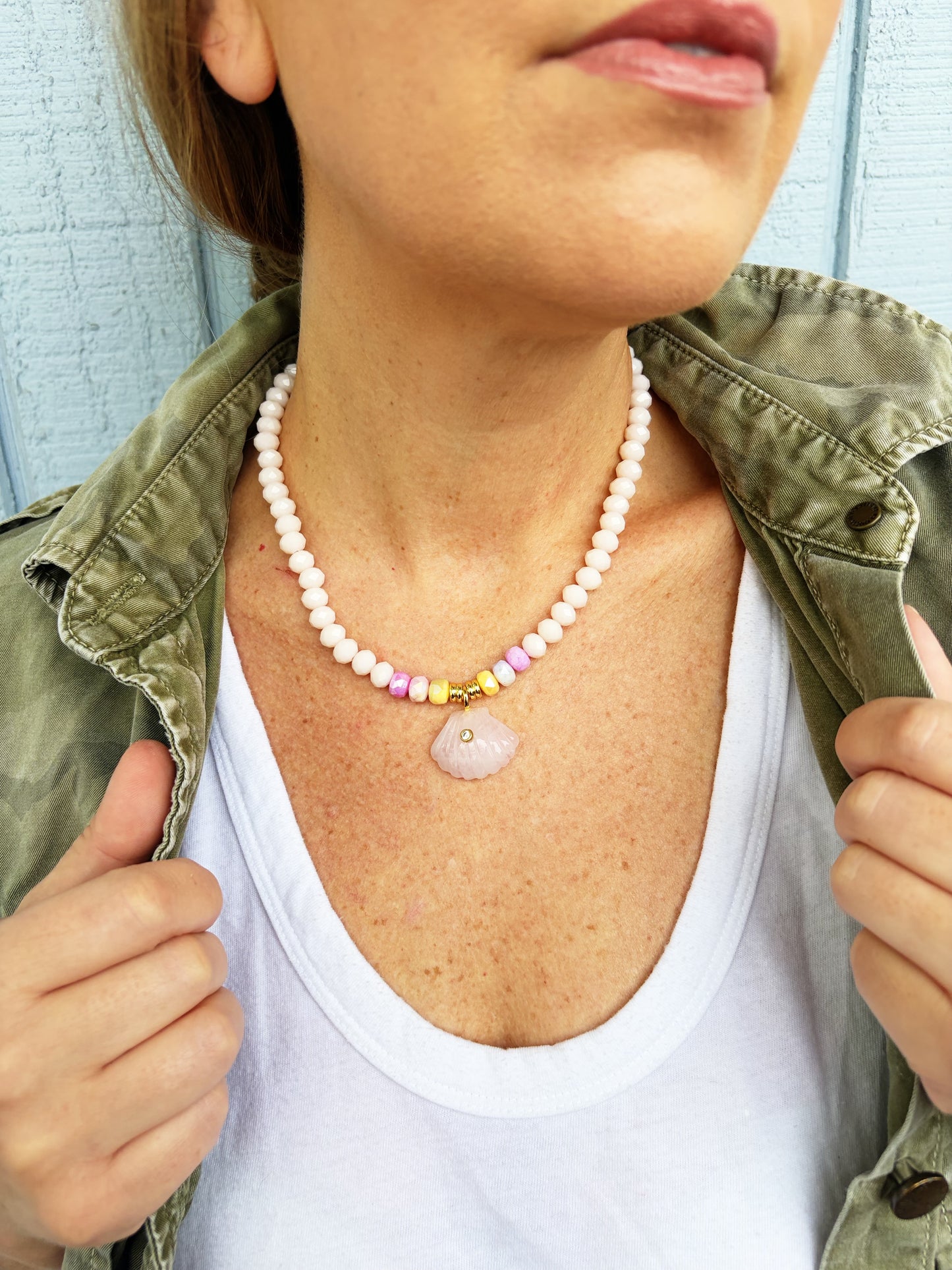 Martina Shell  Necklace FINAL SALE