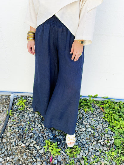 Maggie Pant in Navy