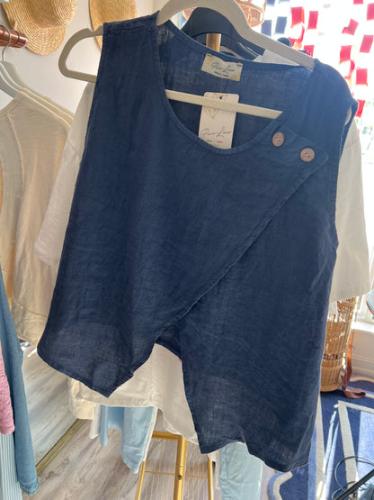 Katie Button Set in Navy