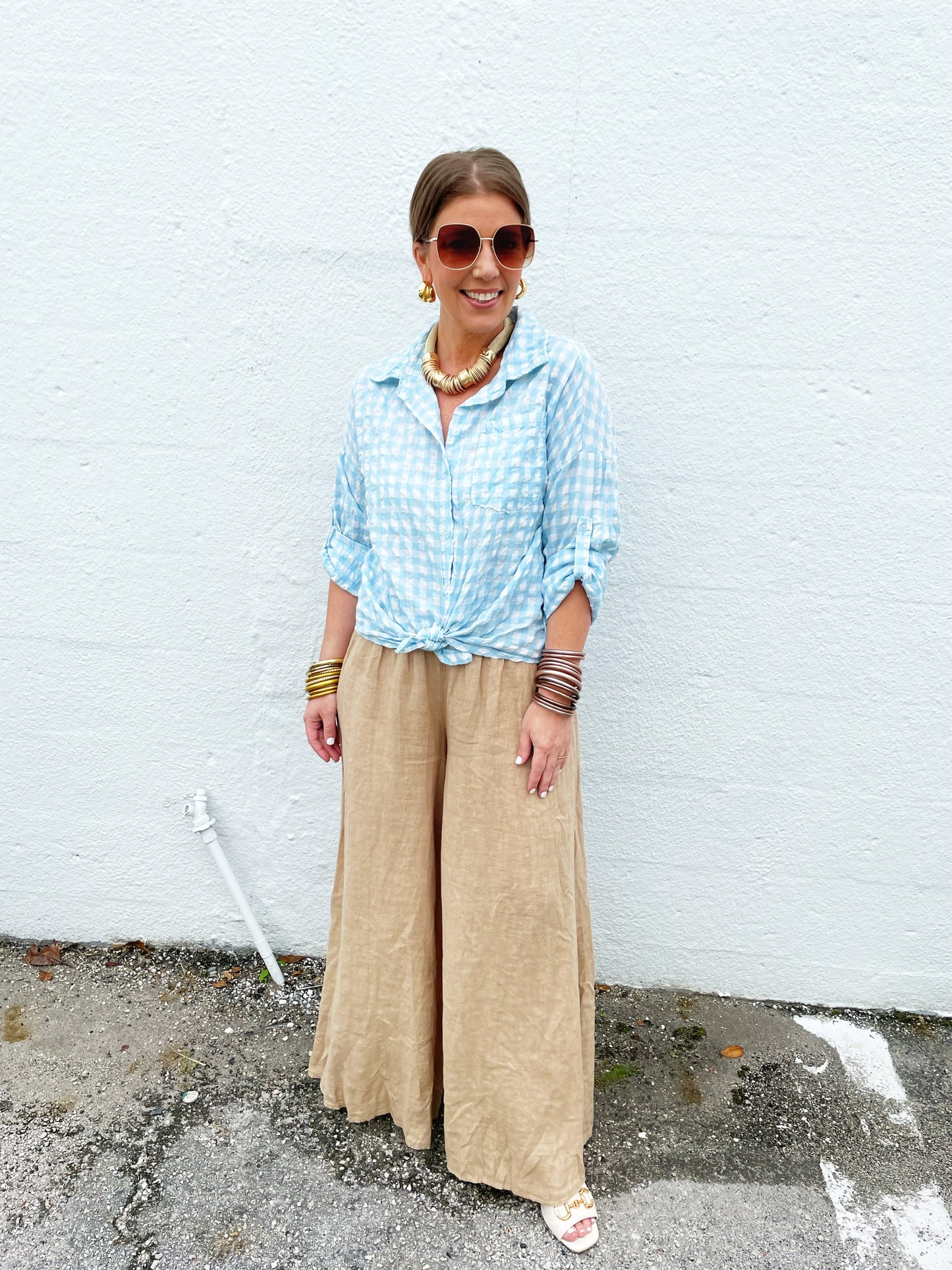 Rebecca Check Top ( 4 colors) *FINAL SALE