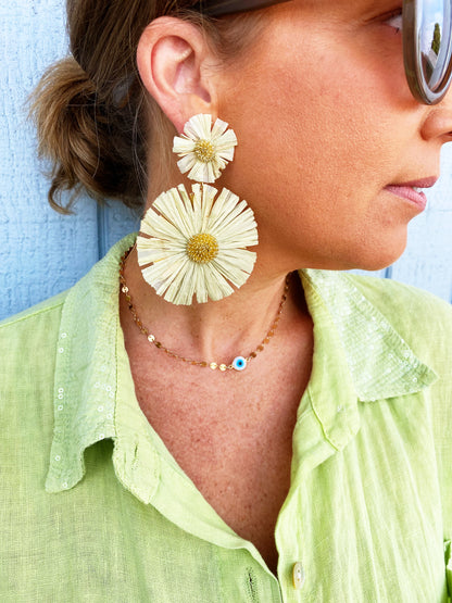 Sage earrings FINAL SALE