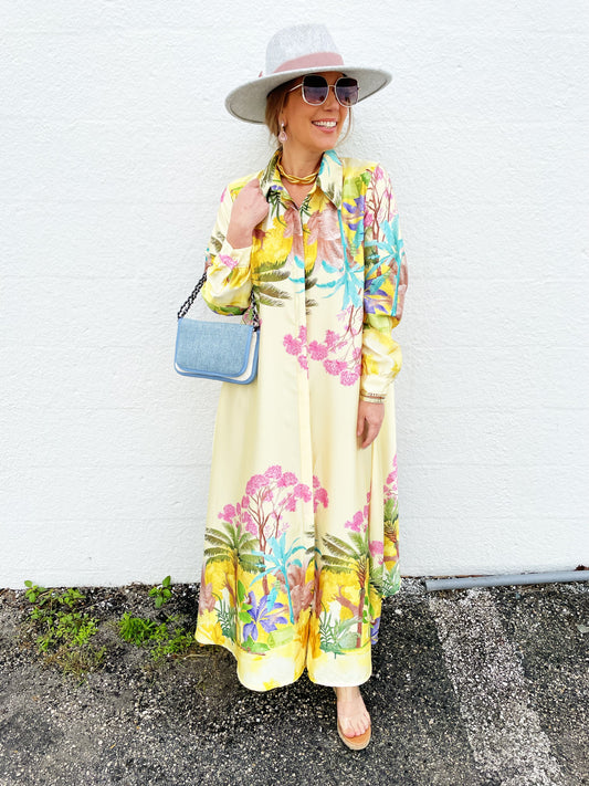 Presley Dress Yellow