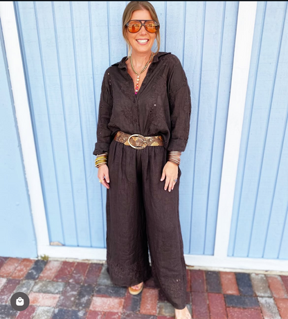 Toby Bottoms in Brown