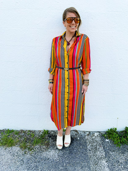 Ward Stripe Dress