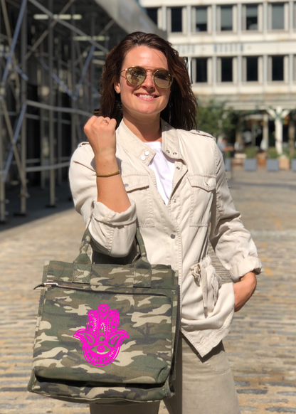 Future Green Camo Hamsa Bag