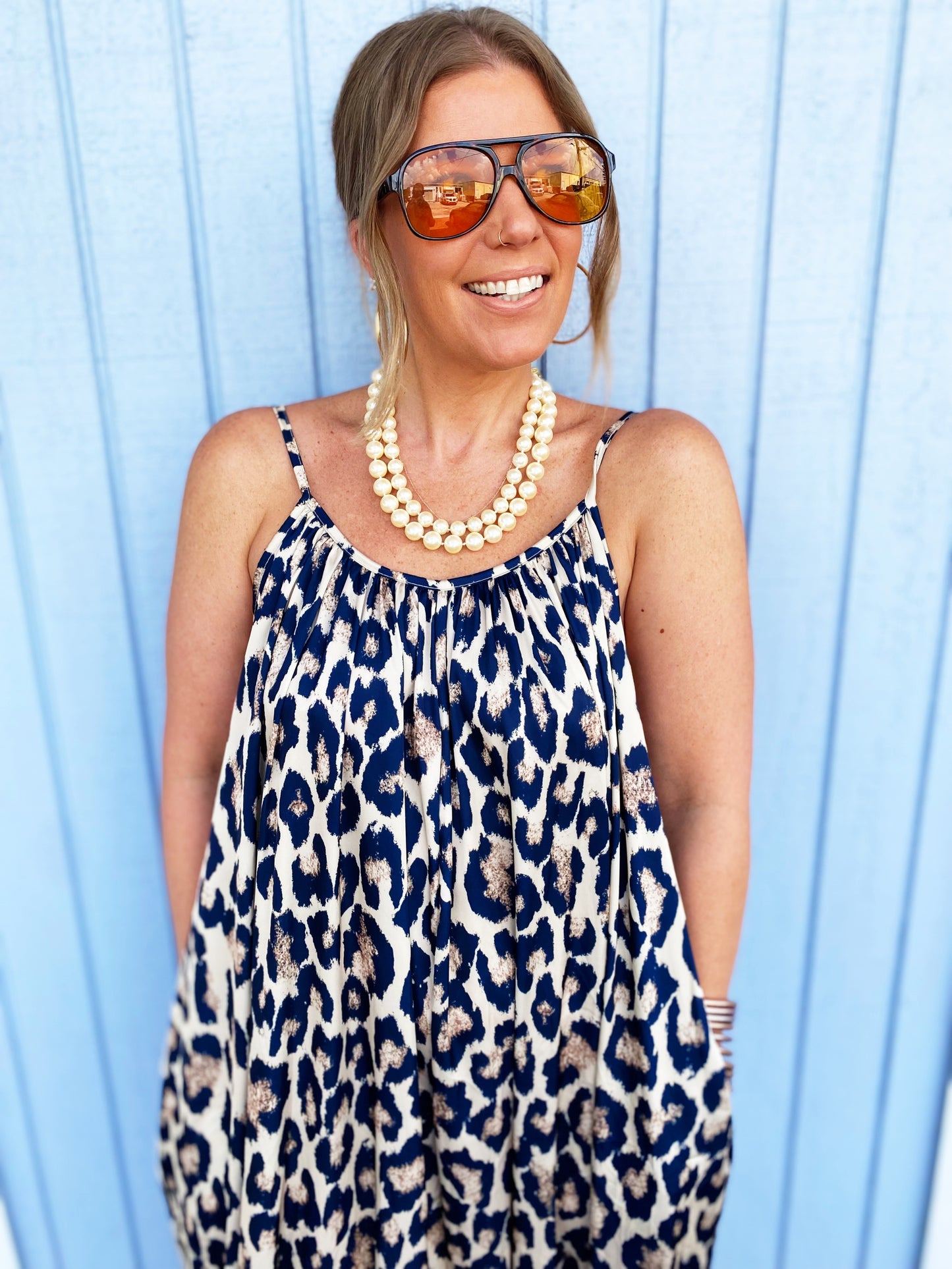 Nala Jumpsuit in Navy