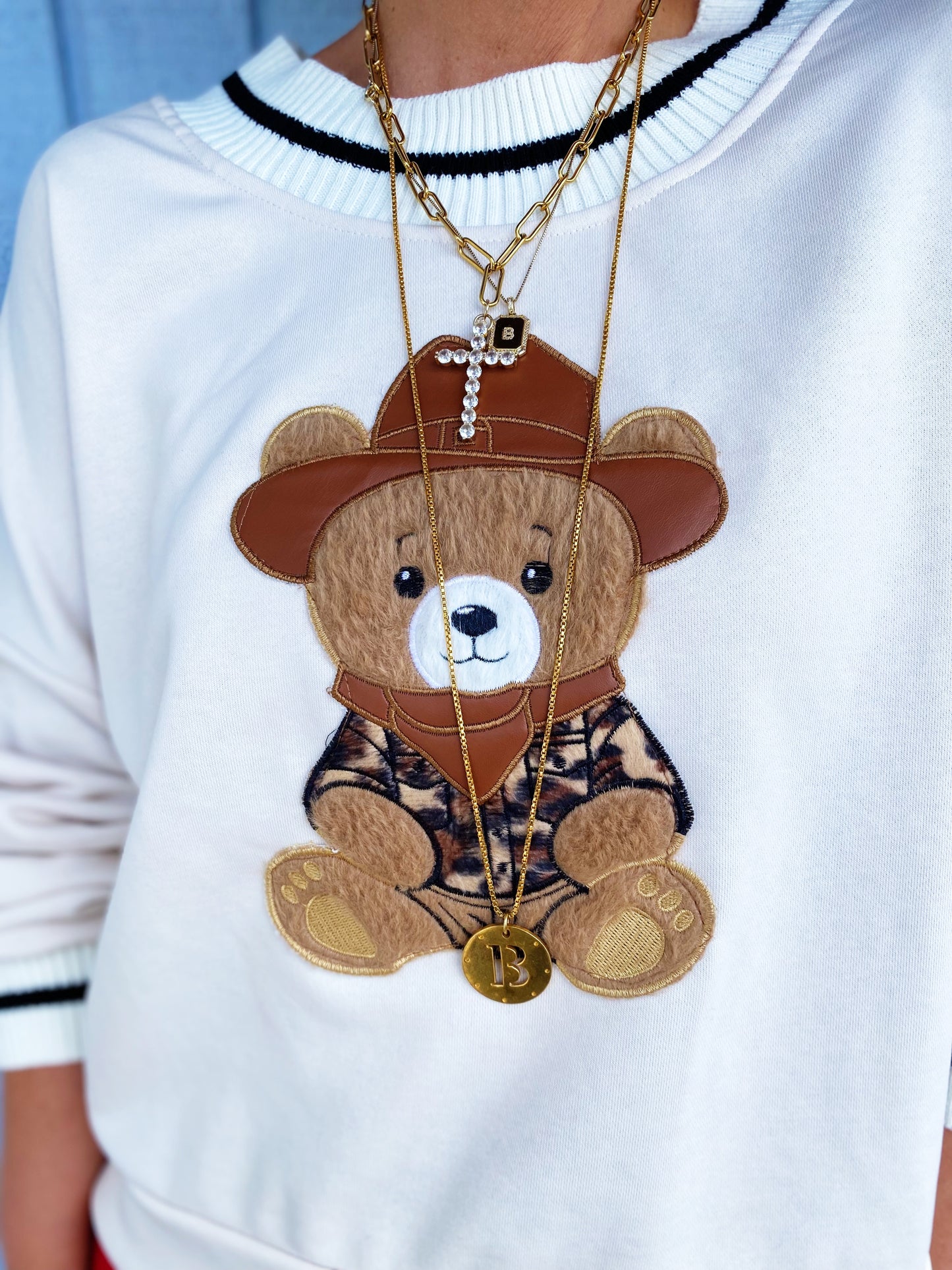 Teddy Sweatshirt( 2 colors )