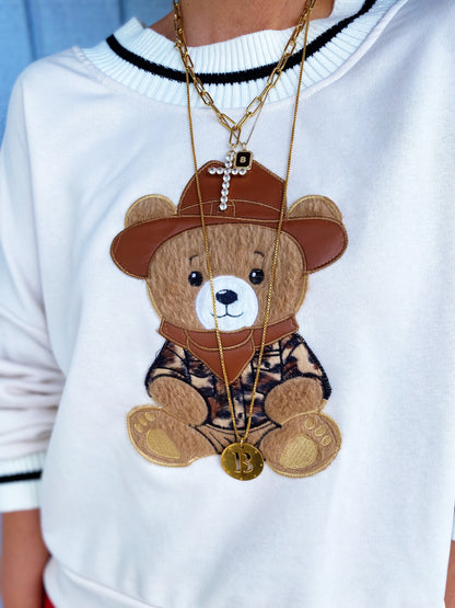 Teddy Sweatshirt( 2 colors )