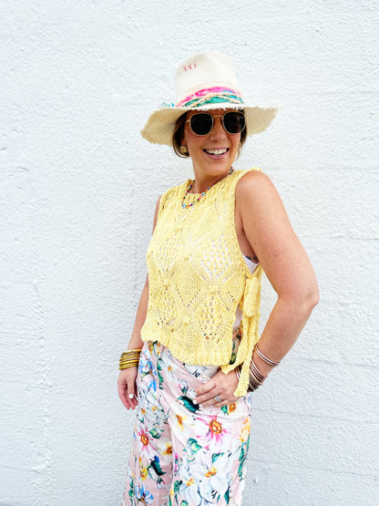 Shana Tank in Yellow FINAL SALE