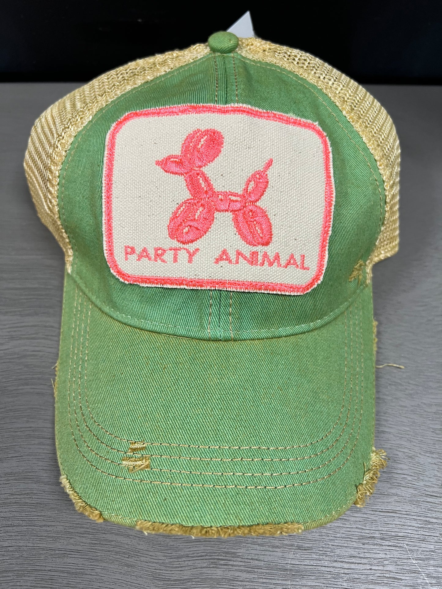 Distressed Baseball Hats