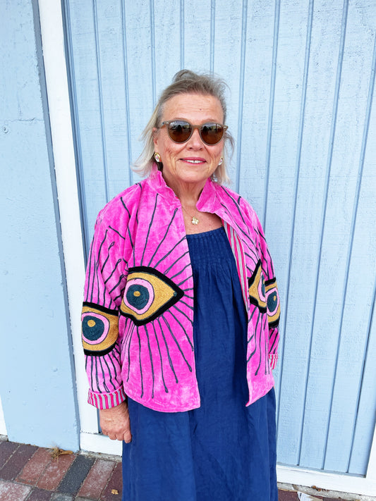 Georgina Evil Eye Jacket